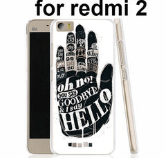 Hand Oh No You Say Goodbye I Say Hello Cell Phone Cover