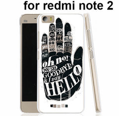 Hand Oh No You Say Goodbye I Say Hello Cell Phone Cover